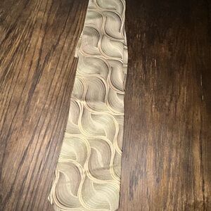 Sophisticated Beige and Brown Men's Tie